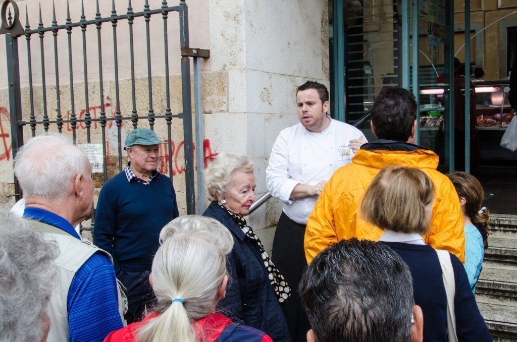 Shopping with the Chef with Seabourn