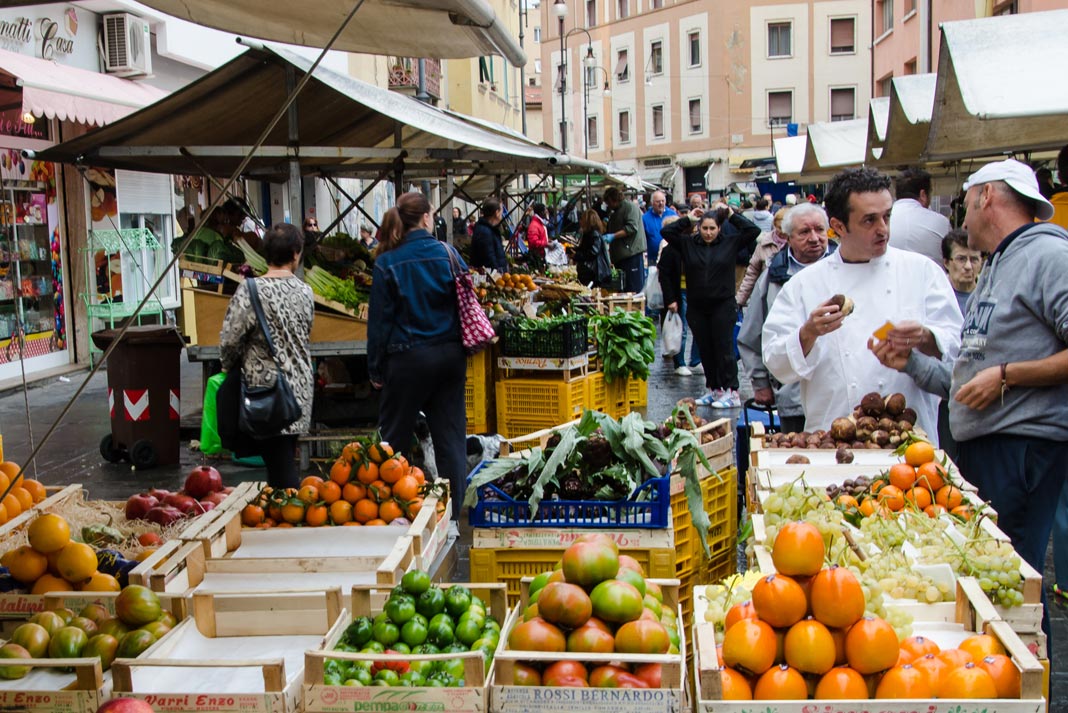 Shopping with the Chef with Seabourn
