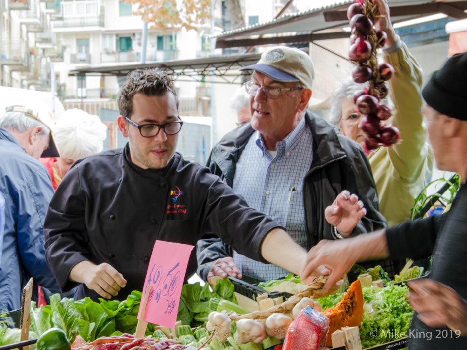 Shopping with the Chef with Seabourn