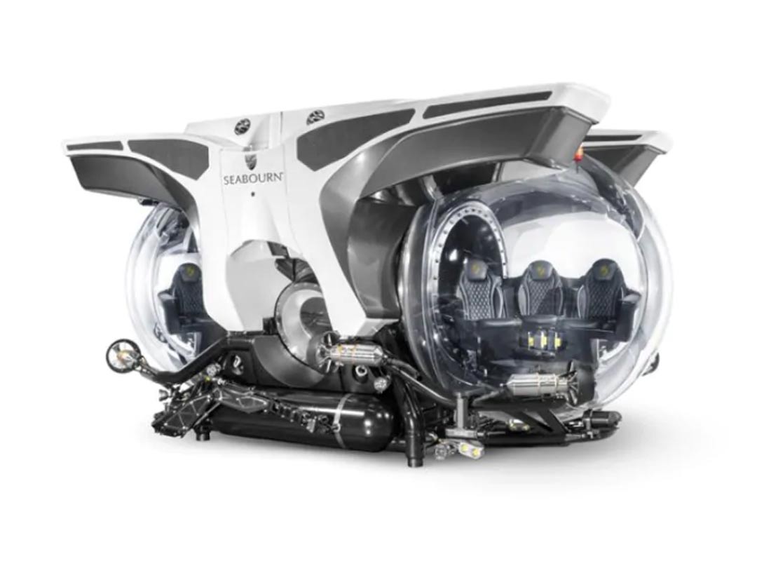 Seabourn unveils design of custom submarines for new Expedition ships