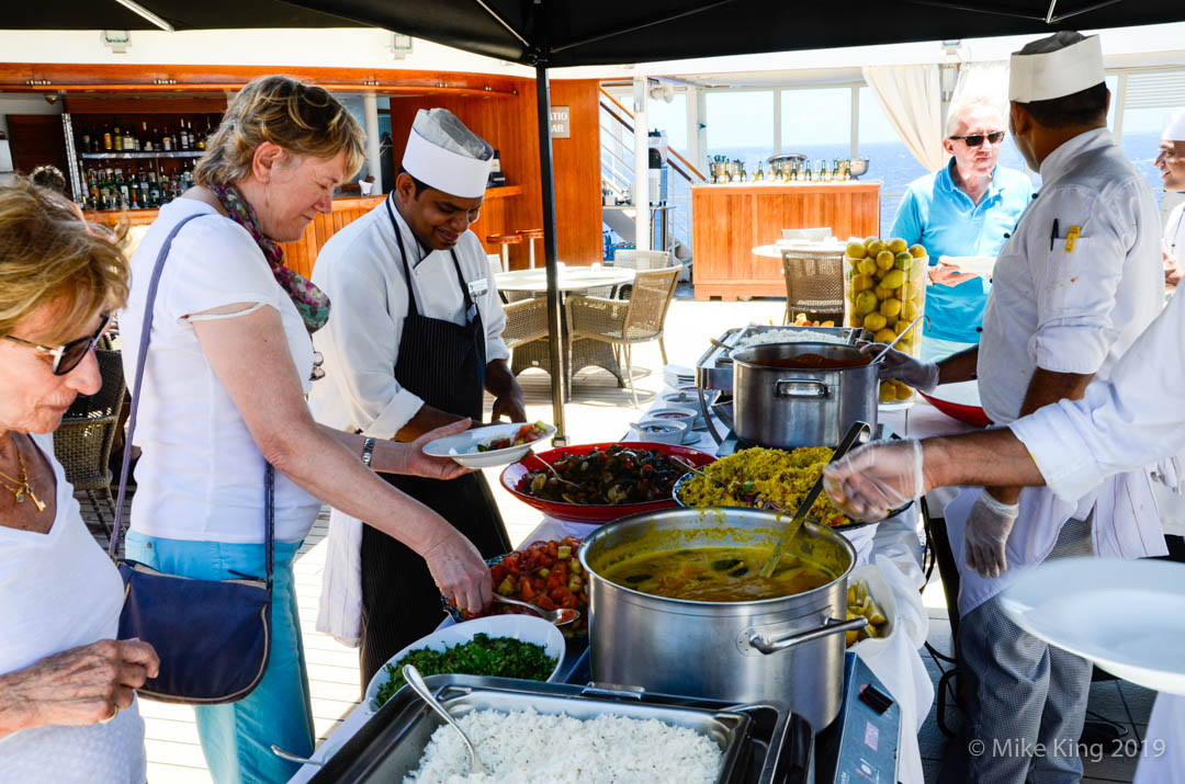 Extensive Patio Grill Cury Lunch
