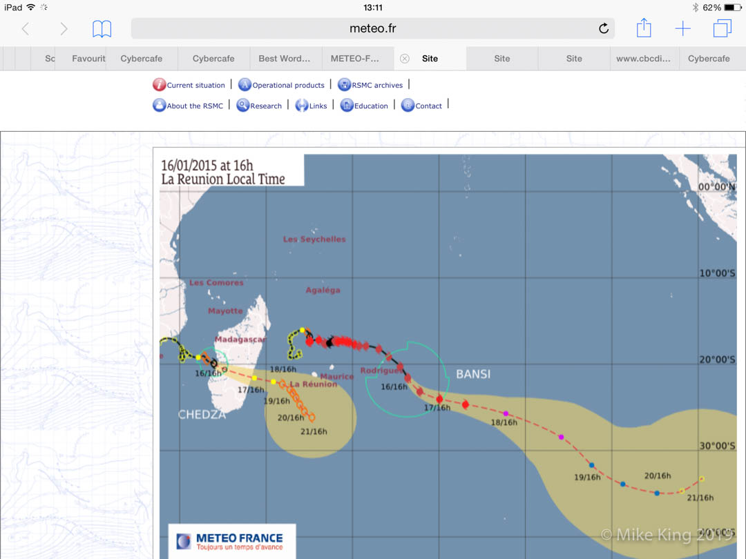 Tropical storm cyclone