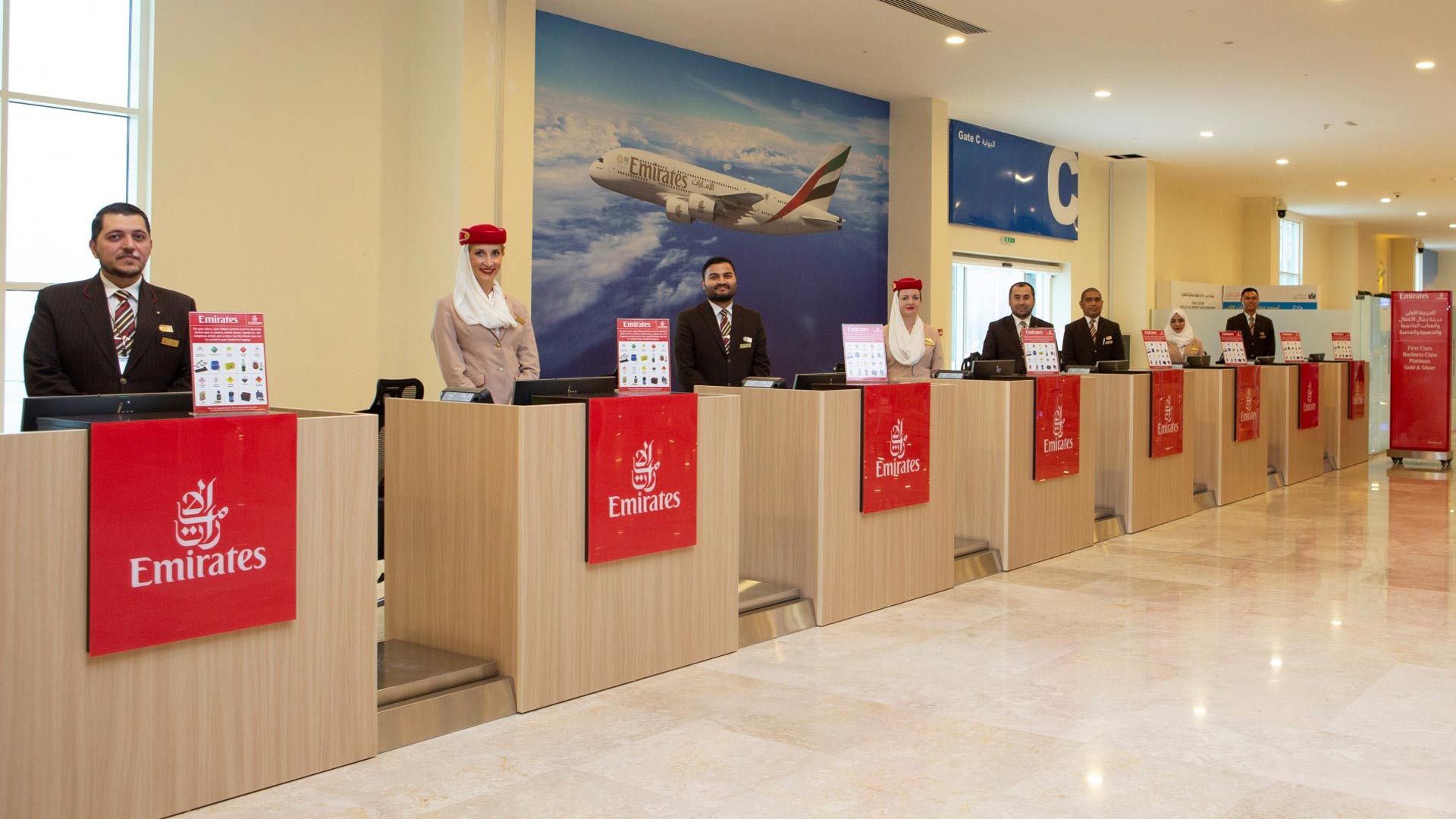 Emirates opens check-in for cruise passengers in Dubai