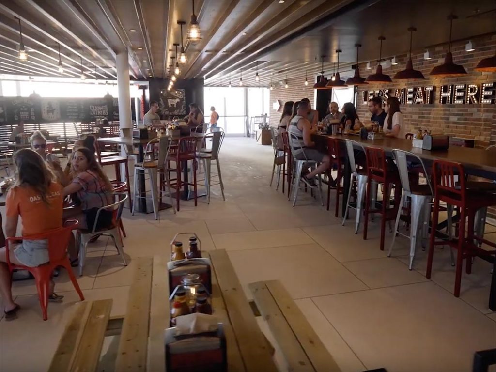 oasis of the seas bbq
