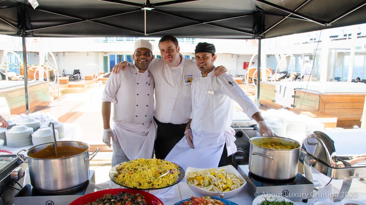 love seabourn dining