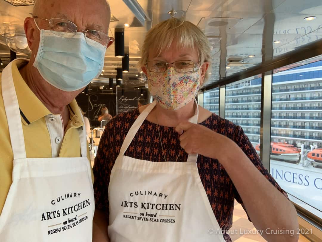 Seven Seas Splendor Culinary Arts Kitchen