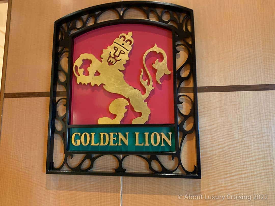 Cunard Cruises Red Lion Pub