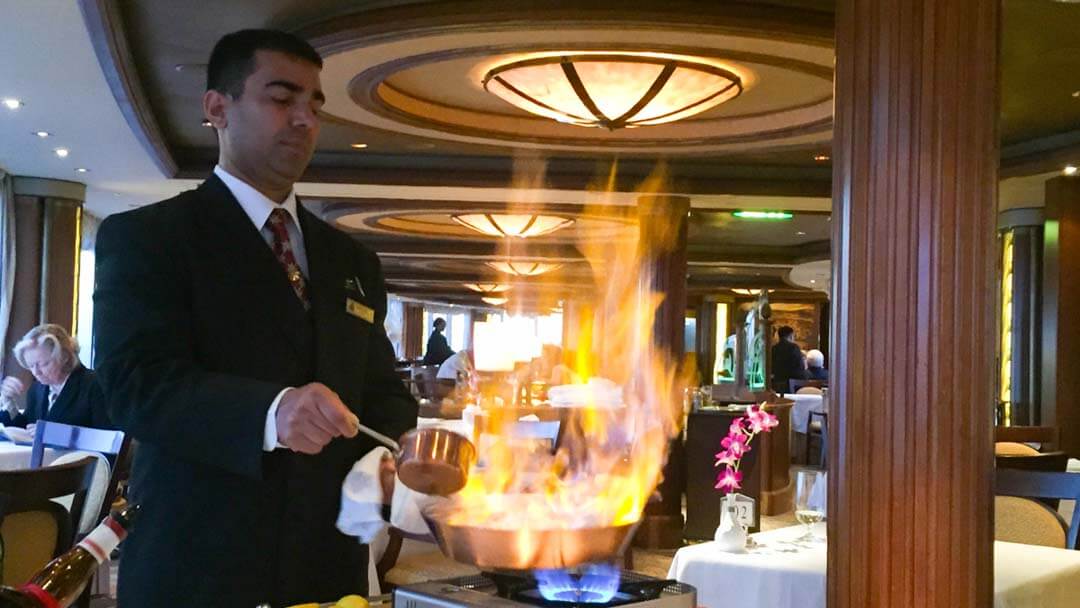 Queen Victoria Review Princess grill