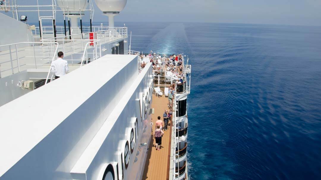 Silver Moon Ship Review Poole by night