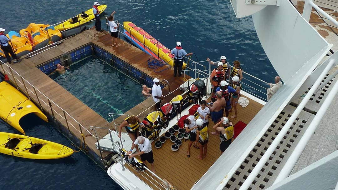 The Marina on Seabourn Encore