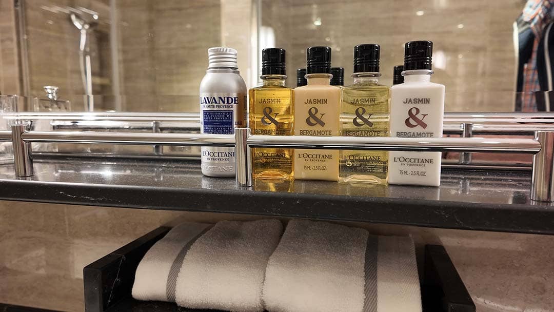 Regent Seven Seas Grandeur Toileteries
