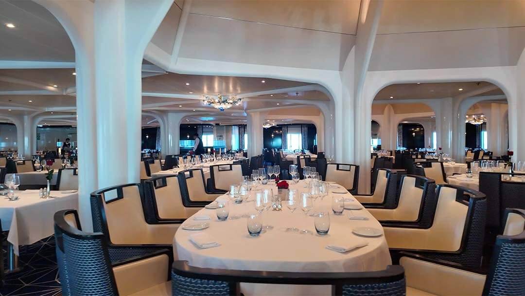 Seabourn Ovation Dining Guide
